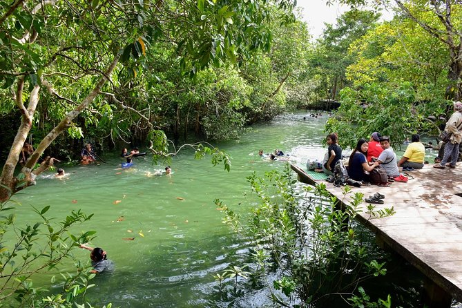 2 Days Cheow Lan Lake Raft House from Krabi - Day 2: mist on Cheow Lan, breakfast, and the Diamond Cave hike