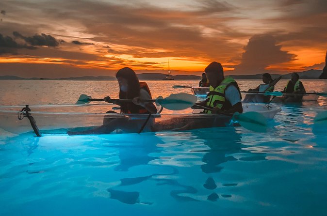 2-Hour Clear Kayak Illuminated Night Tour in Krabi - Group Size, Time on the Water, and the Crowds Question
