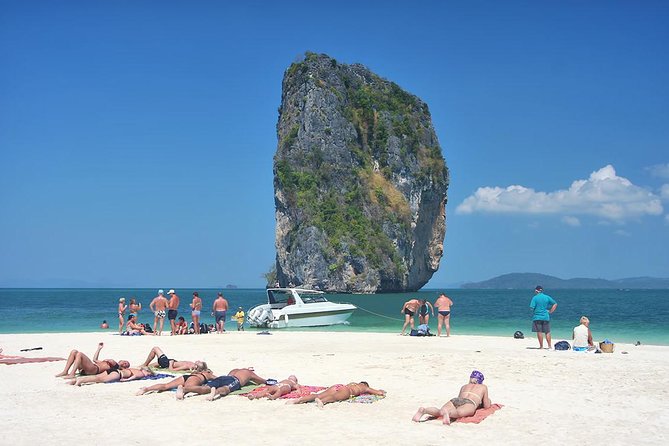 4 Islands Full-day Tour from Krabi with Tub, Chicken, Poda Island & Phra Nang - Chicken Island (Koh Kai): Lunch + the Best Lunch Logistics