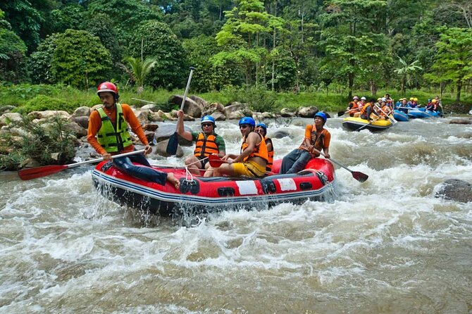 5 km Rafting, ATV & Zipline Tour From Krabi - Lunch, fruit, and water: included fuel that actually helps