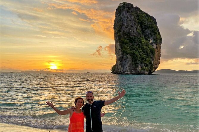 7 Island sunset tour by Speedboat | Catamaran plus BBQ & Plankton - Stop 2: Phra Nang Cave and the Small Shrine by the Beach