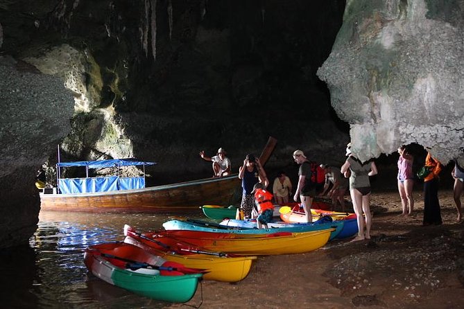 A full day exploring kayaking 3 islands (Talabeng sea cave) - Koh Bubu beach time: lunch, fruit, snacks, and a chance to reset