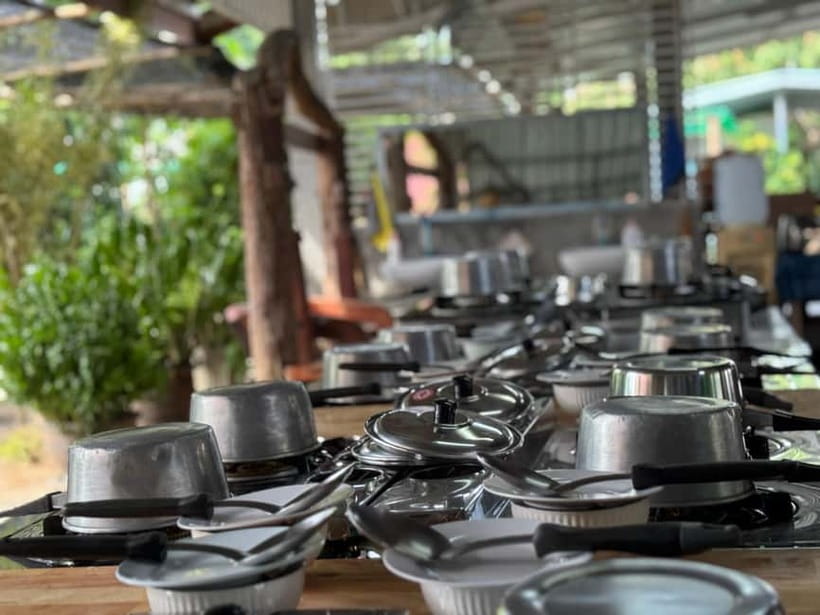 Ao Nang: Hands-on Learn to Cook 3 Popular Thai's street food - The kitchen setup: clean, open-air, and built for cooking (not suffering)