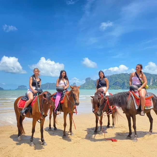 Ao Nang: Horse Riding Tour and kayaking clongrood - Kayak at Klongrood: Clear Water, Included Equipment, and Easy Launching