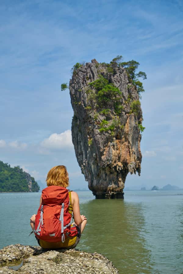 Ao Nang: James Bond & Hong Islands w/Canoeing by Speed Boat - Hong Island: one of three swim points, plus a quick walk