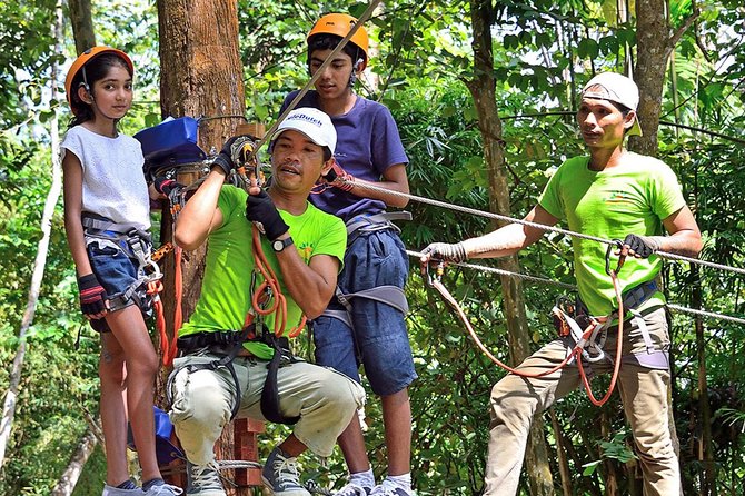 Aonang Fiore Zip Line Adventure in Krabi - Jungle Zipping at Aonang Fiore Resort (about 5 minutes from Ao Nang)