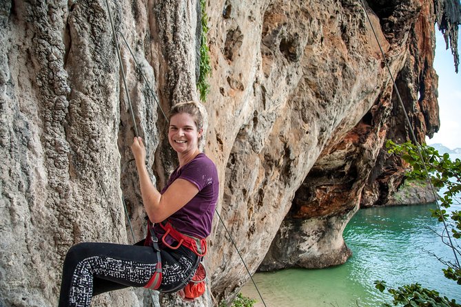 Beginner's Full Day Rock Climbing and Caving Tours at Railay Beach in Krabi - Afternoon Climbing, Caving, and a Big Rappel View (2:00–5:30 PM)