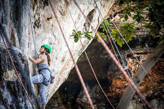 Beginner's Half-Day Rock Climbing Tours at Railay Beach Krabi - What 4 hours on the wall really looks like