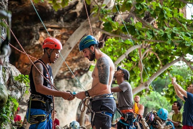 Beginner's Half-Day Rock Climbing Tours at Railay Beach Krabi - The safety lesson: belay basics you can actually use