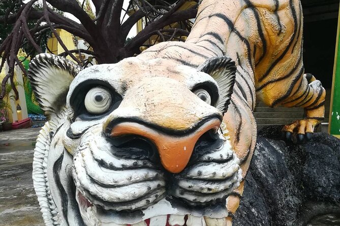 Discover Krabi - Emerald Pool, Hot Springs & Tiger Cave Temple - Namtok Ron Hot Spring Waterfall: Warm Soaks Under Shade