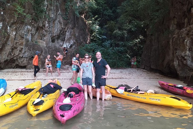 Early bird kayak adventure at AO Thalane - The route: out across the inlet, then into mangrove channels