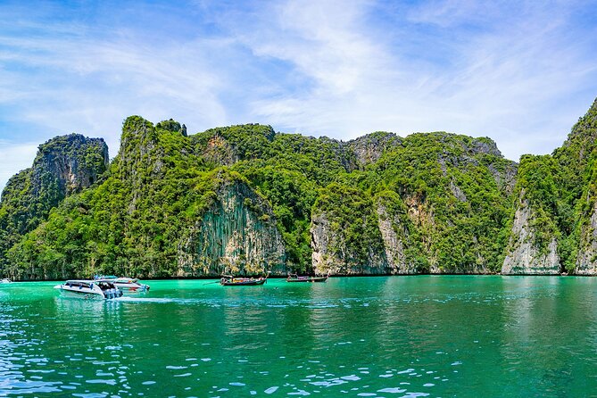 Early Bird Phi Phi and 4 Islands One Day Tour From Krabi - Maya Bay: the morning stop before the day turns crowded