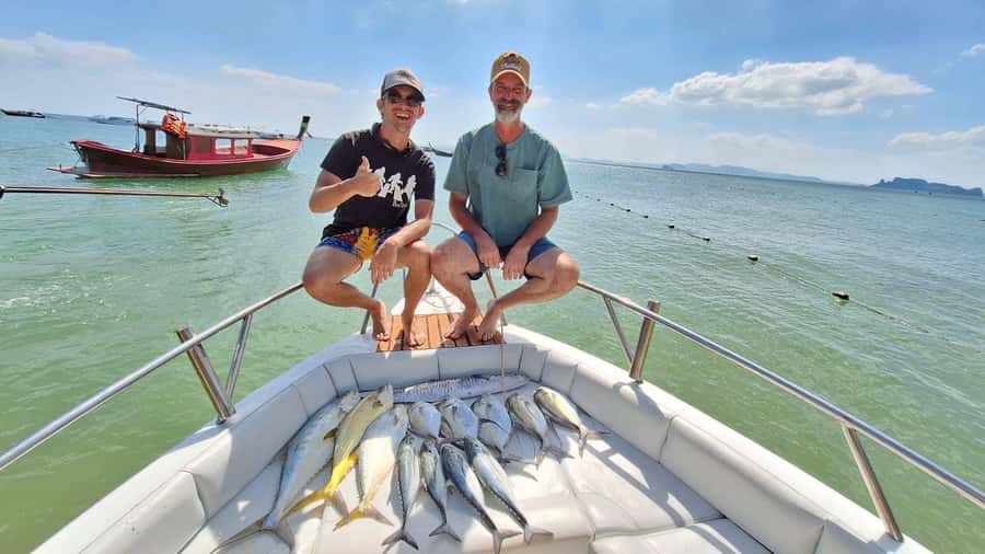 Fishing at Krabi : Full day - Ko Poda First: Guided Island Time, Then a Break