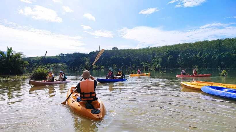 From Ao Nang: Kayaking at Klong Rud with Hotel Transfers - What to bring: your comfort kit for mangrove sun and surprise rain