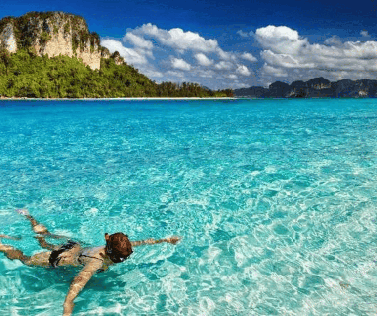 From Aonang: 4 Islands one day tour with Lunch - Chicken Island snorkeling: short window, big payoff