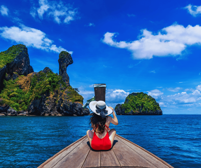 From Aonang: 4 Islands one day tour with Lunch - Ko Poda: the long break with lunch and swimming