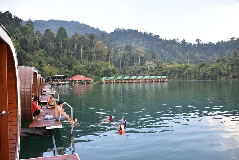From Krabi: 1-Day Khao Sok & 2-Day Cheow Lan Lake Safari - Jungle bungalow at the Sok River and a real rainforest hike