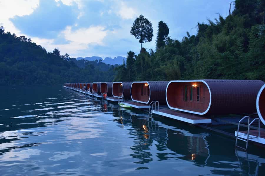 From Krabi: 2-Day Cheow Lan Lake with Overnight Raft Stay - After the cave: lunch and heading back toward Krabi