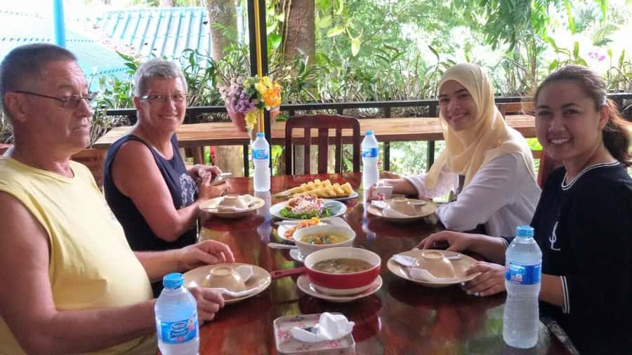 From Krabi: 2-Day Khao Sok Jungle Safari with Overnight Stay - Getting from Krabi to Khao Sok: shared minivan and a cool stream stop