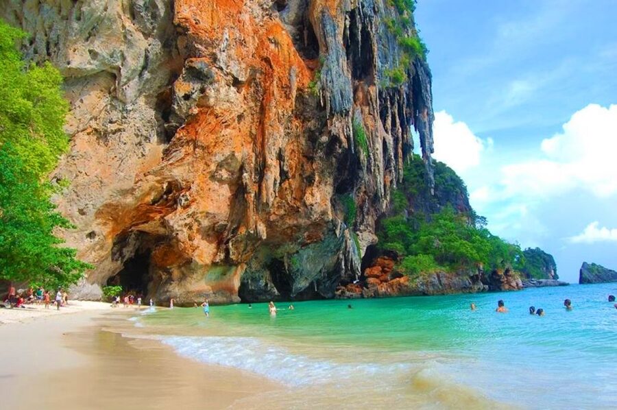 From Krabi: 4 Islands Snorkeling Tour by Speed Boat - Phra Nang Cave Beach: Sand, Spirits, and Optional Kayak Time