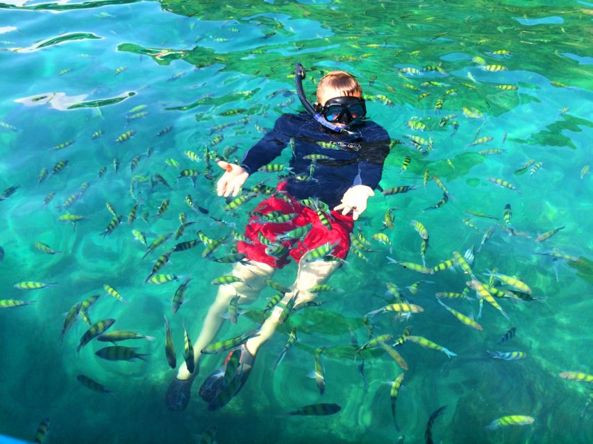 From Krabi: 4 Islands Snorkeling Tour by Speed Boat - Chicken Island: Rock Formation Views and Coastal Panorama Time