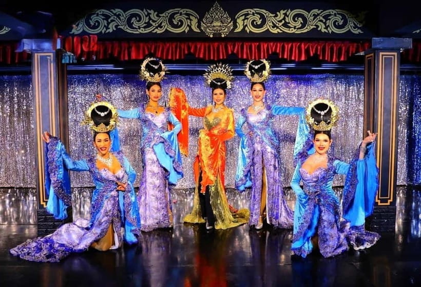 From Krabi: Blue Dragon Cabaret Ticket Dazzling Night - Costumes, charisma, and that mix of Thai and pop