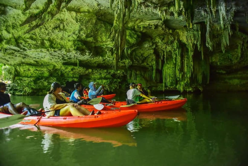 From Krabi: Full-Day Bor Thor Sea Cave Kayaking Adventure - Mangrove paddling and hidden lagoons: where the day goes calm