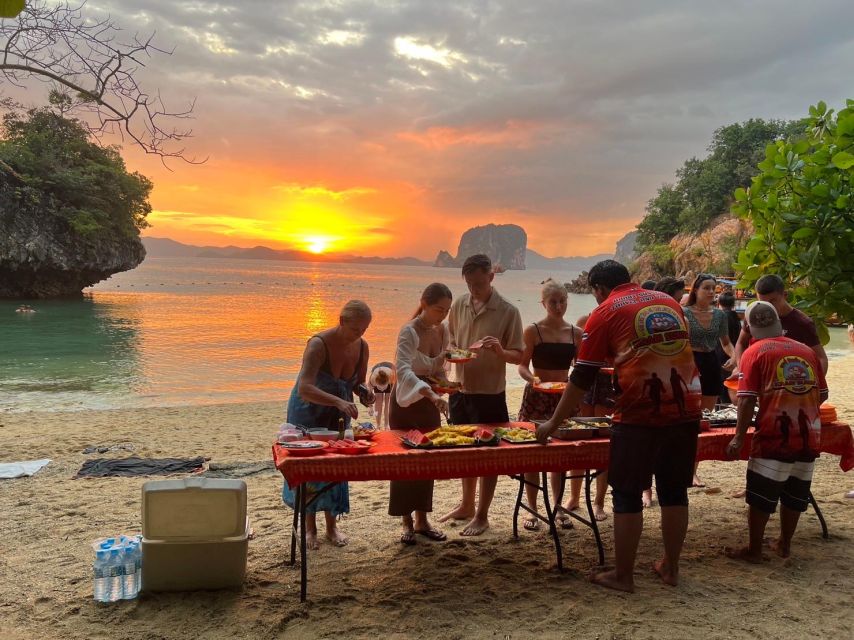 From Krabi: Hong Island Sunset Tour+Bioluminescent Plankton - Pakbia Island Sunset Buffet: Thai Food, Beach Views, and a Chill Tempo