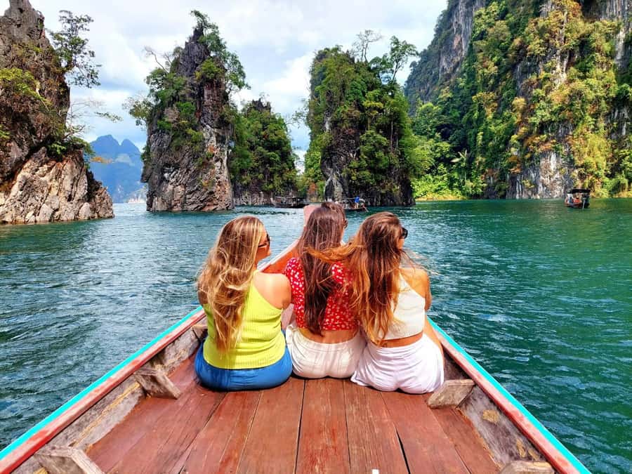 From Krabi: Khao Sok Cheow Lan Lake Day Trip - From Krabi pickup to the Rajjaprabha Dam stop