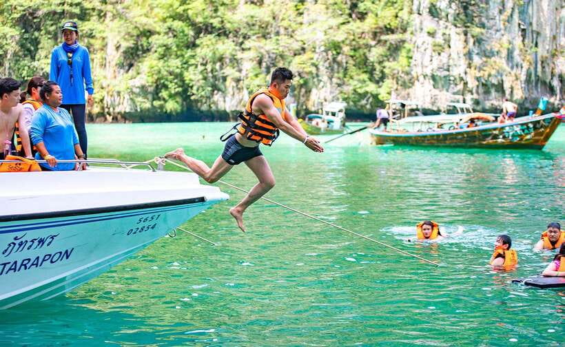 From Krabi: Maya Bay, Bamboo & Phi Phi Islands Day Tour - Speedboat day trip from Krabi: the pace you’re buying