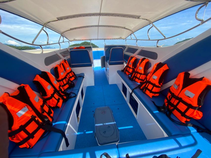 From Krabi: Phi Phi Island Full-Day Private Speed Boat Tour - A private Phi Phi speedboat day actually makes sense