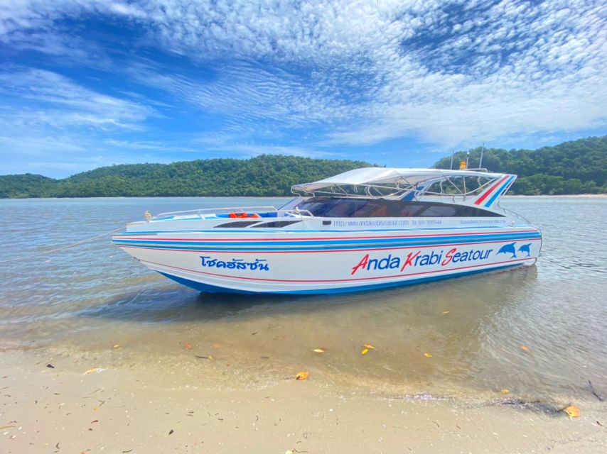 From Krabi: Phi Phi Island Full-Day Private Speed Boat Tour - Loh Samah Bay snorkeling: where shallow reefs do the talking