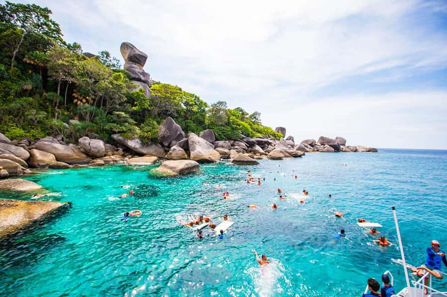 From Krabi: Similan Islands Snorkeling Trip by Speedboat - The early start, Khao Lak pier, and how the day flows