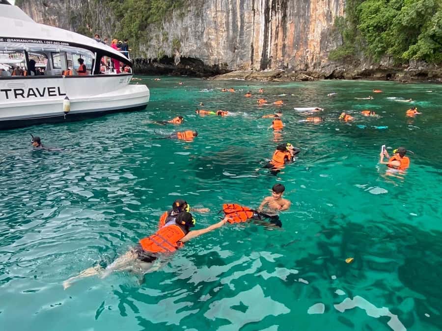 From Phi Phi : One Day Trip by speedboat with Lunch - Shark Point: Snorkeling With Blacktip Reef Sharks