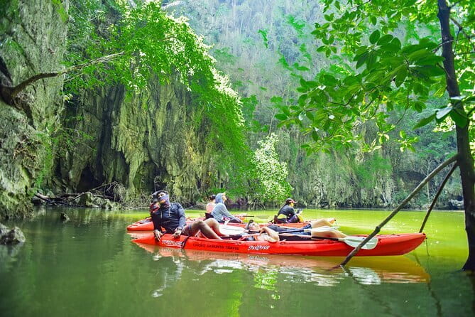 Full-Day Bor Thor Sea Cave Kayaking Adventure from Krabi - Lunch on a Deck by the River: Real Comfort Food Break