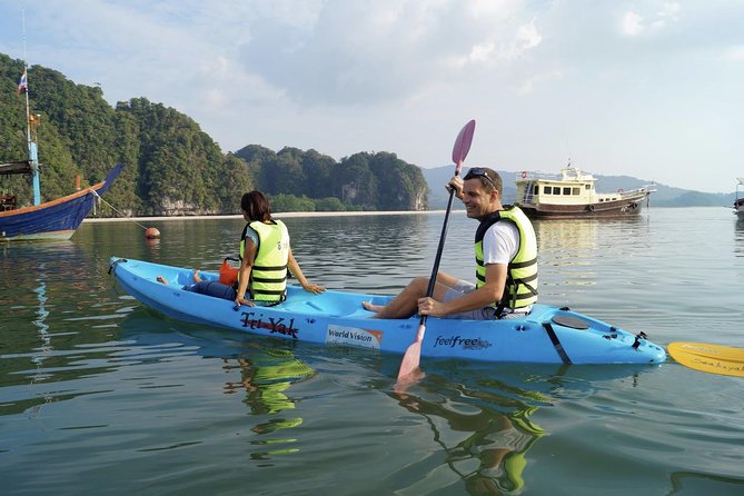 Half-Day Sea Kayaking Adventure in Ao Thalane Bay from Krabi - Stop 3: Ao Tha Lane as a wildlife-and-water moment