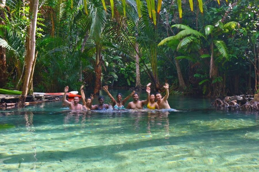 Kayaking and swiming klongrood - Fruit, Shower, and the Back-to-Hotel Reset