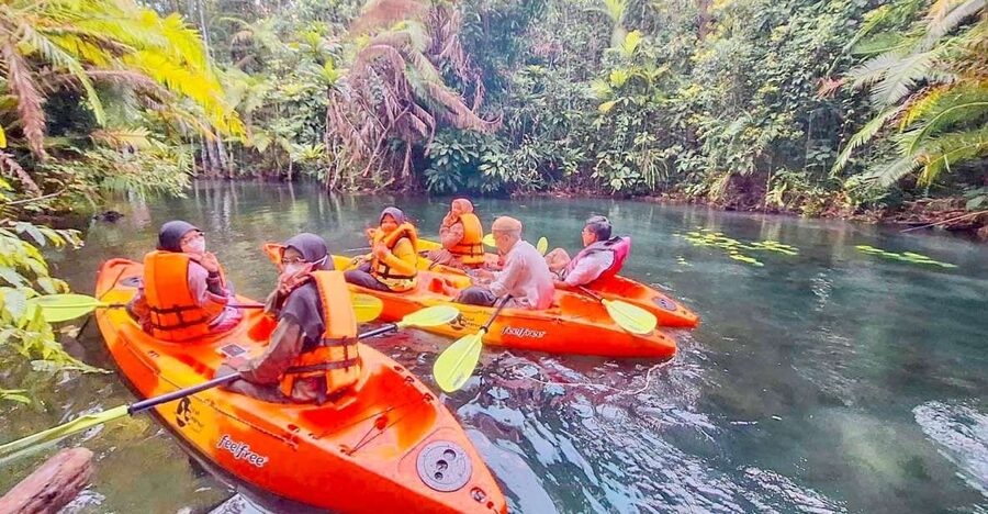 Kayaking and swiming klongrood - Getting There From Ao Nang: Easy Pickup, Short Ride