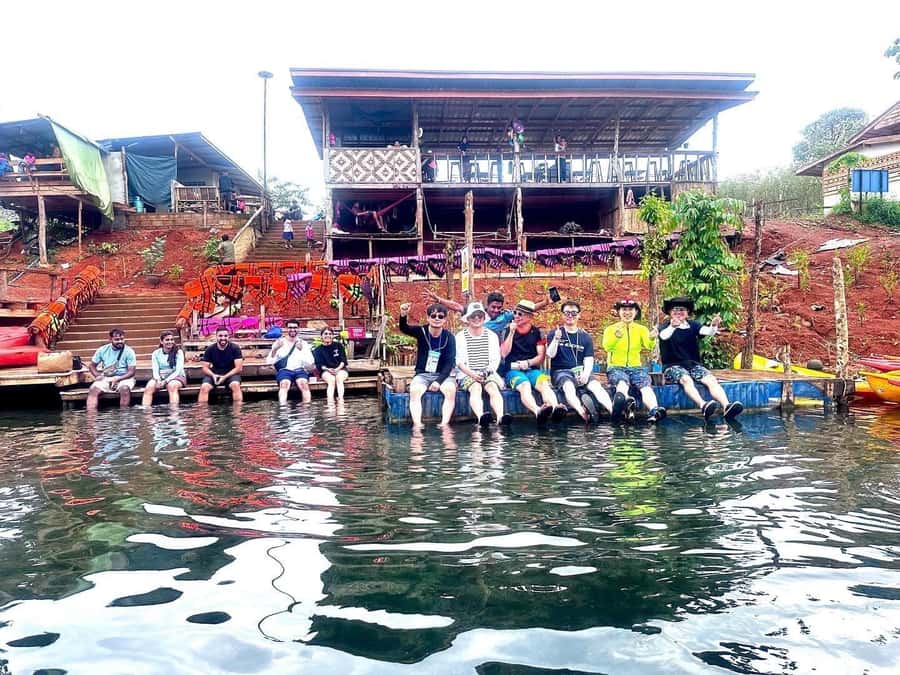 Kayaking at klong root in clude ATV and shooting - How the day runs: Ao Nang to Nong Thale and back