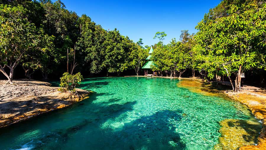 Ko Lanta: Full Day Emerald Pool&Hot Spring With Tiger Temple - Tiger Cave Temple (Wat Tham Suea): the 1,260-step viewpoint payoff