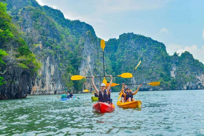 Ko Lanta: Full-Day Mangrove and Sea Cave Kayaking Experience - Koh Talabeng: Pirate Caves, Crystal-Looking Limestone, and a Beach Picnic
