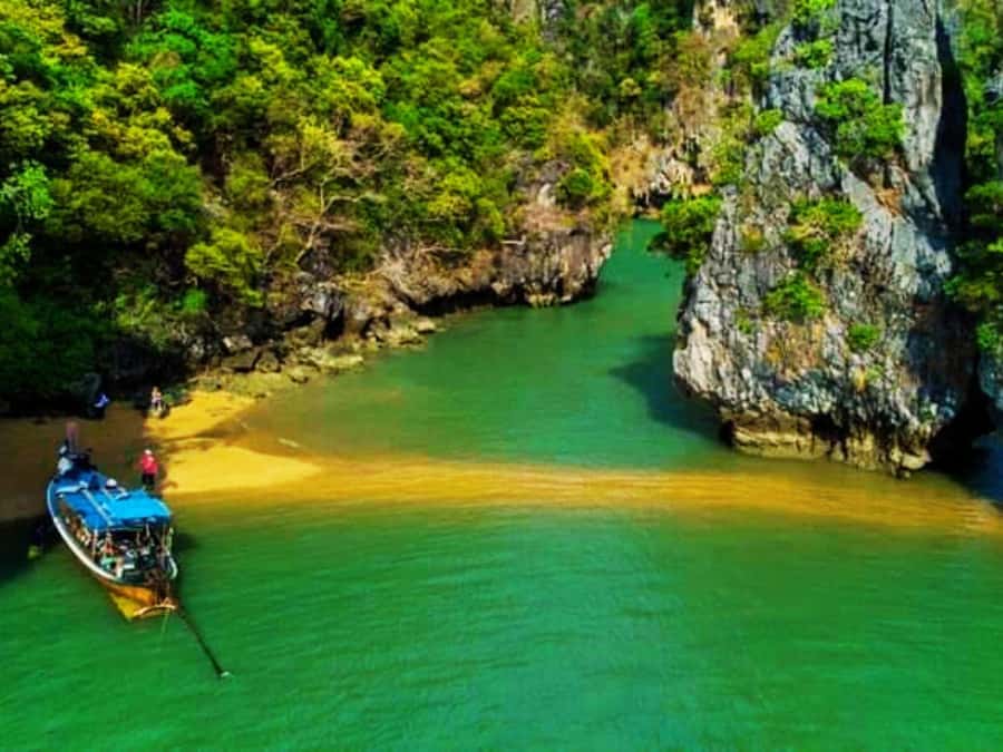 Ko Lanta: Private Mangrove & Sea Cave Kayaking Small Tour - The long-tail boat ride mix: pacing and perspective