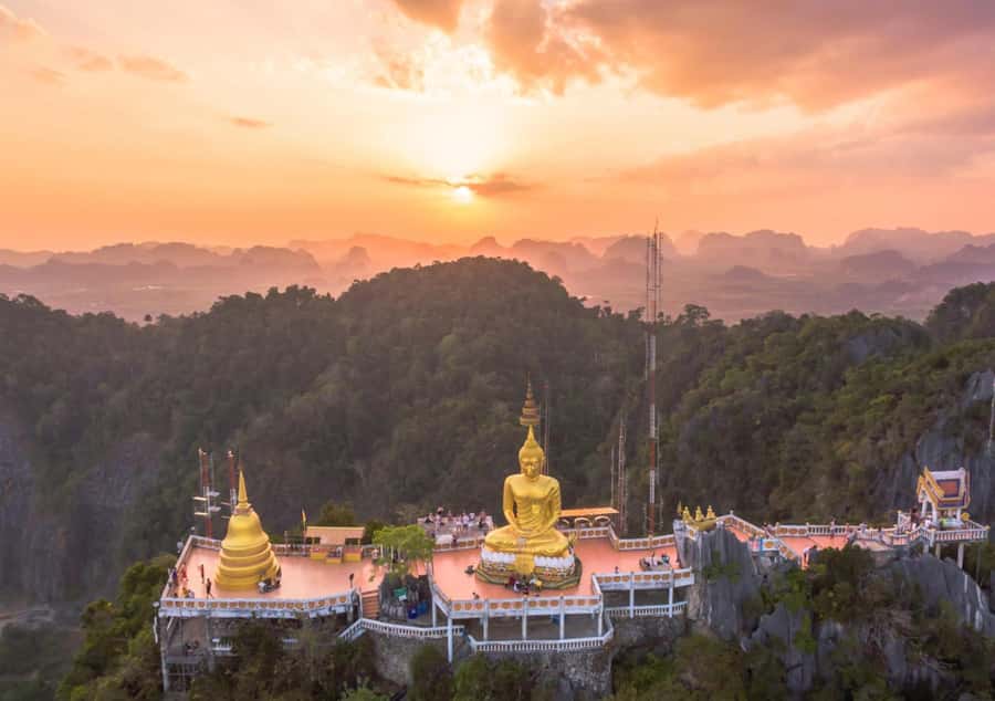 Ko Lanta: Private Tiger Cave, Hot Spring & Emerald Pool Tour - Krabi Hot Springs: about 1 hour 30 minutes of real downtime