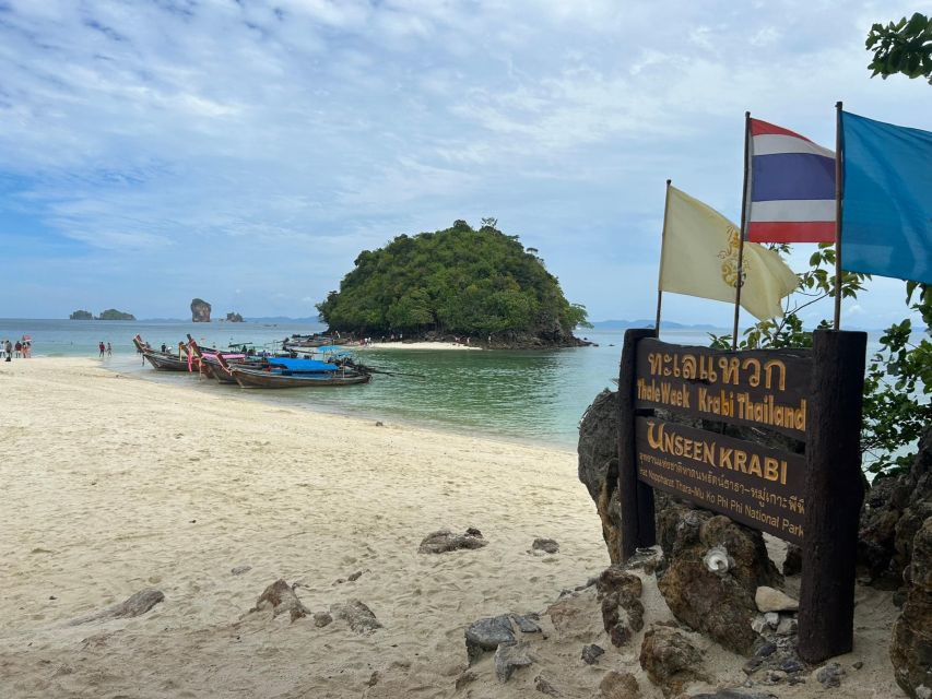 Krabi 4 island by luxury vintage boat sunrise / sunset - Ko Poda: White Sand, Snorkeling, and Limestone Photos