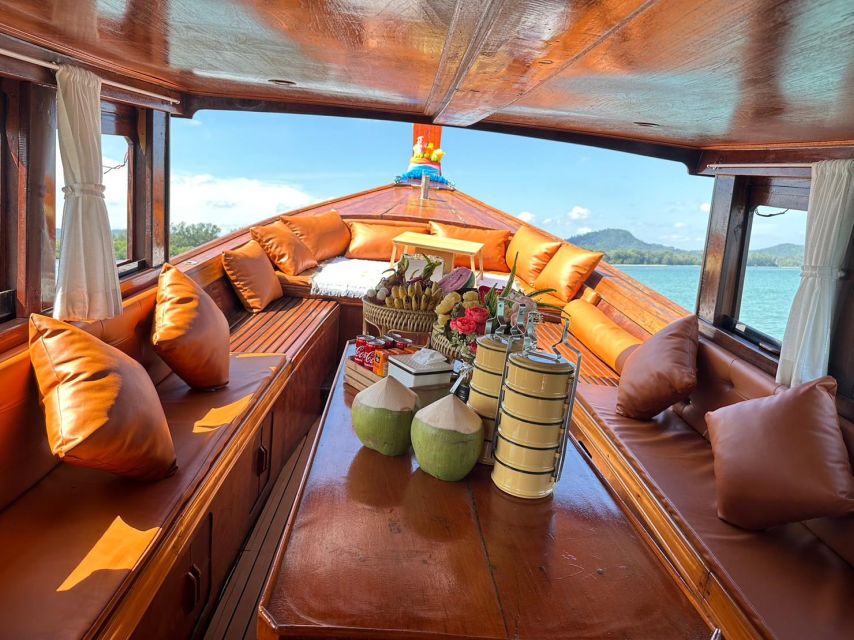Krabi 4 island by luxury vintage boat sunrise / sunset - The Real Value: $120 Per Person Plus National Park Fees