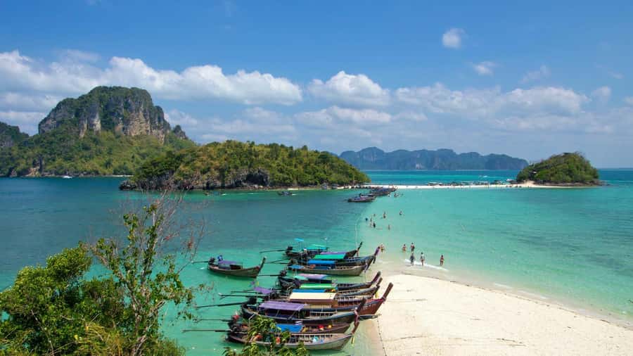 Krabi: 4 Island Sunset Small Group Tour with Night Snorkel - Railay Beach First: Limestone Views Before You Hit the Sandbars