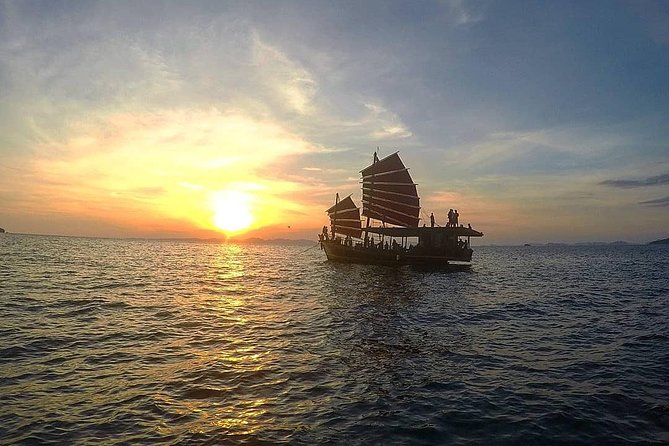 Krabi 4 Island Sunset Snorkeling Cruise + Bioluminescent Swim - The Boat Experience: Food, Drinks, Bathrooms, and Gear You’ll Actually Use