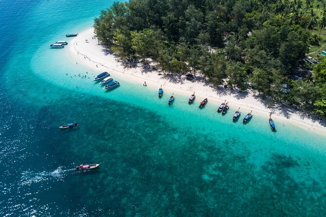 Krabi 4 Island Tour: Private Long-tail Boat Charter - Stop 2 or 3: Poda Island beaches and the bigger-photo moment