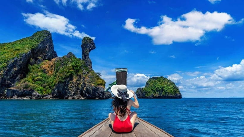 Krabi: 4 Islands and Caves Boat Tour with Lunch - Key highlights worth your time