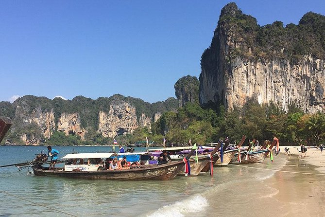 Krabi 4 Islands Day Tour with Snorkeling Include Lunch - Stop 4: Phra Nang Cave Beach—golden sand and an easy reset